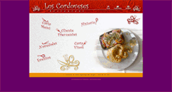 Desktop Screenshot of loscordoveses.cl